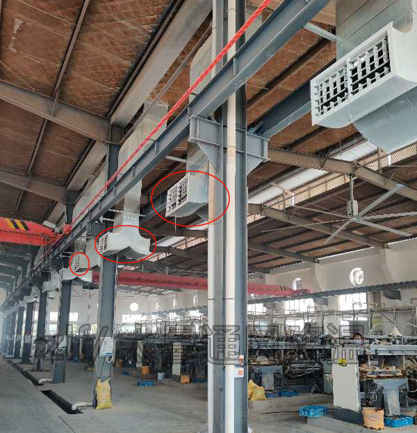 鋼結(jié)構(gòu)鐵皮房降溫環(huán)?？照{(diào) 費(fèi)用少 效果好