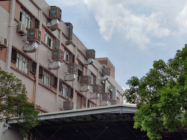 RDF-18環(huán)保空調(diào)不僅能降溫還能為廠房除塵！