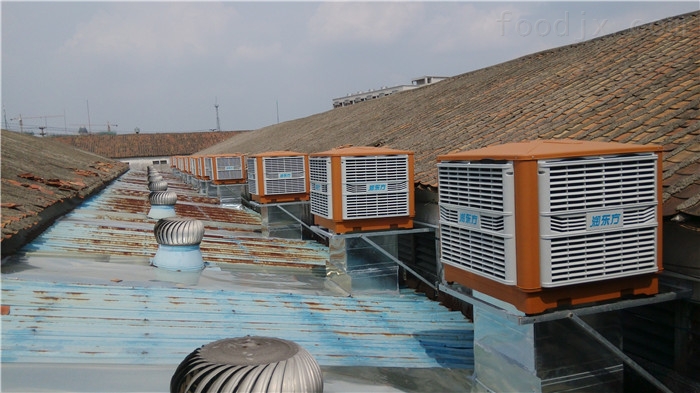 橡膠制品廠環(huán)?？照{(diào)通風(fēng)降溫方案